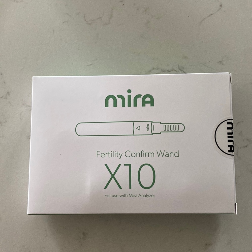 Mira confirm wands x10, brand new, unopened box